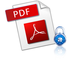 Secure PDF with passwords