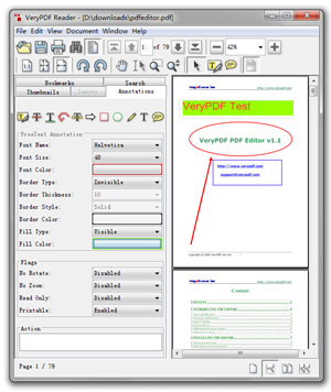 VeryPDF Java PDF Viewer screenshot
