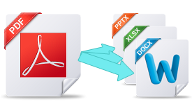 Convert PDF to Word, Excel and PowerPoint