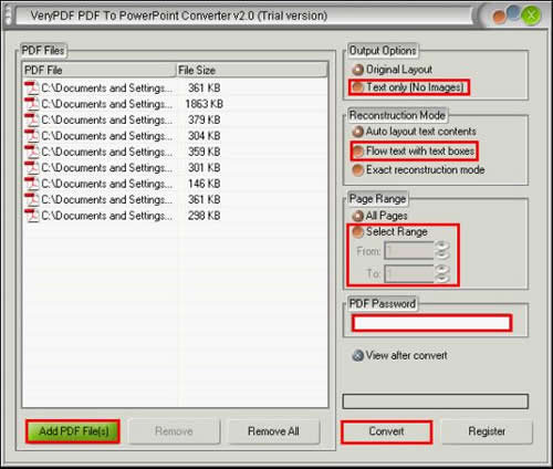 VeryPDF PDF to PowerPoint Converter 2.01