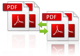Merge and split PDF