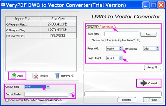 convert DXF to WMF 