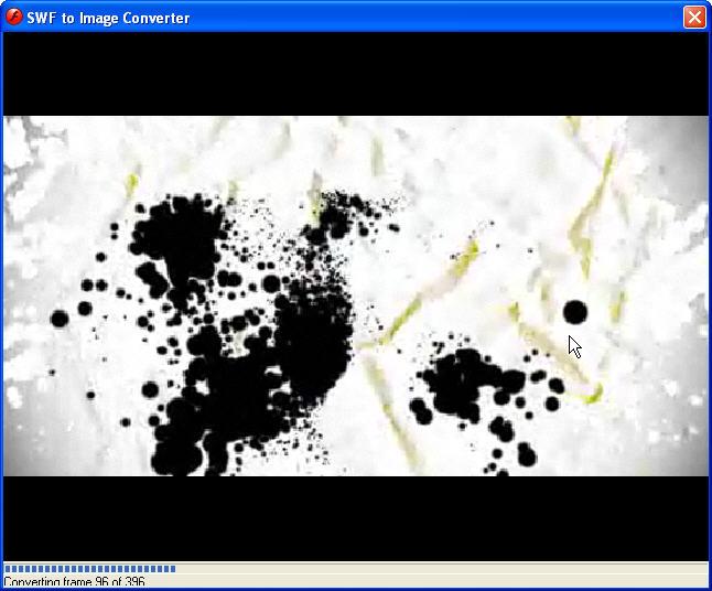 SWF to GIF Batch Creator conversion process snapshot