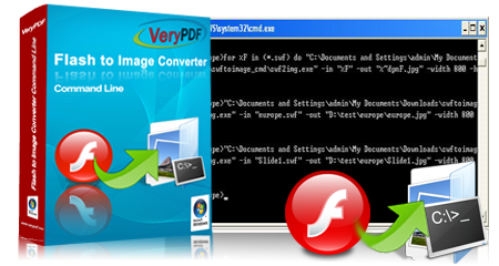 VeryPDF Flash to Image Converter Command Line