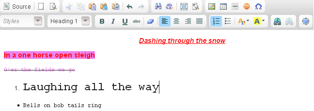 edit word in Word processor