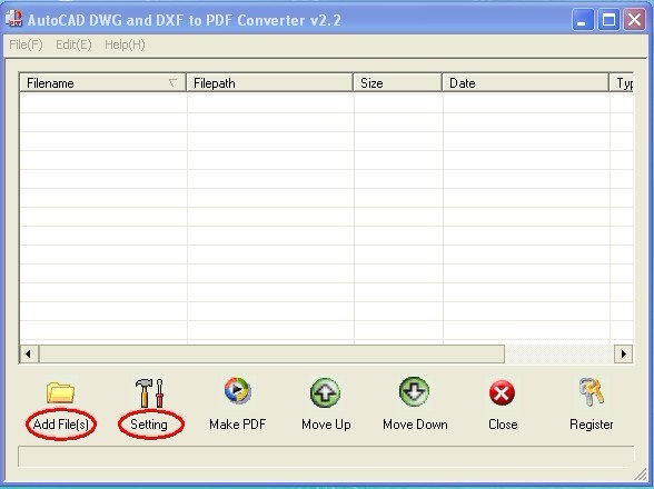 VeryPDF AutoCAD to PDF Converter screenshot