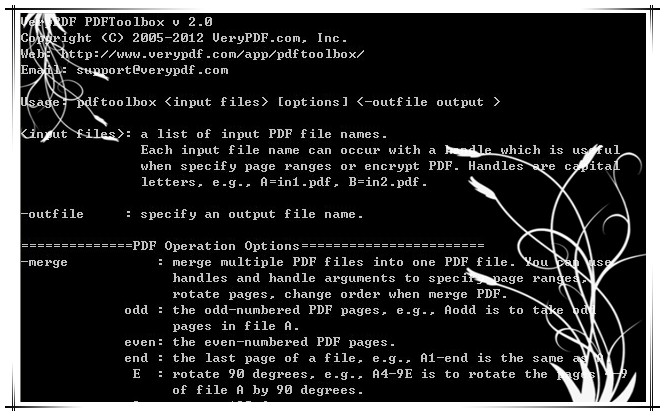 VeryPDF PDF Toolbox Shell for Mac 2.0