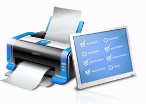 Choose printer and printer trays freely