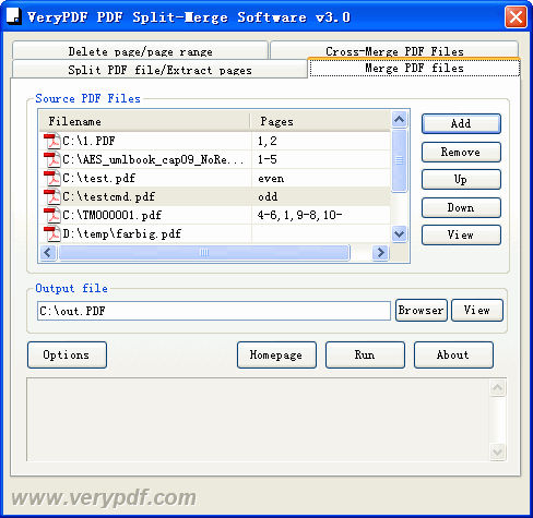 PDF Split-Merge. Split and Merge PDF Files