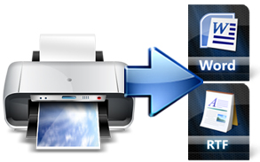 Convert Scanned Image to Word and RTF