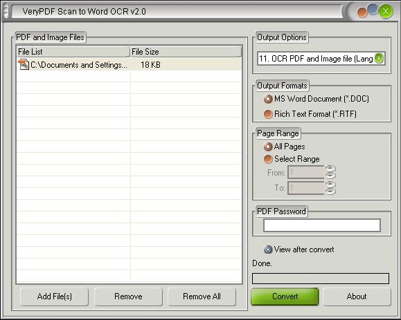 Converting Pdf To Ocr Word