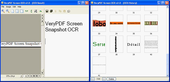 VeryPDF Screen Text OCR screenshot
