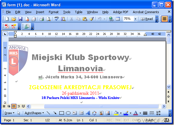 Docx Patch For Word 2004