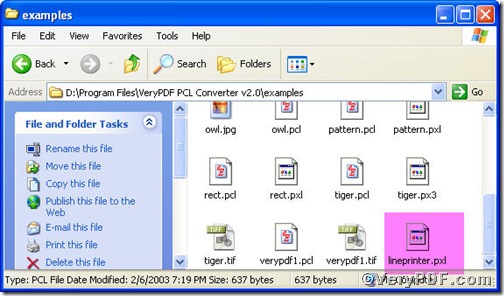 pxl file contained in PCL Converter 2.0 folder