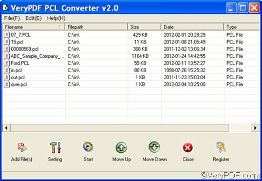 VeryPDF PCL Converter  