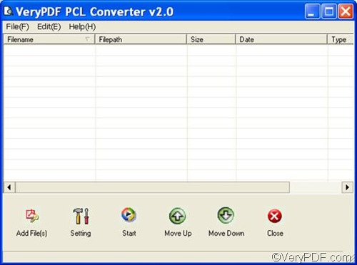 VeryPDF PCL Converter 