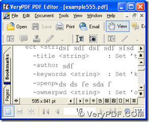 open and edit PDF in PDF Editor