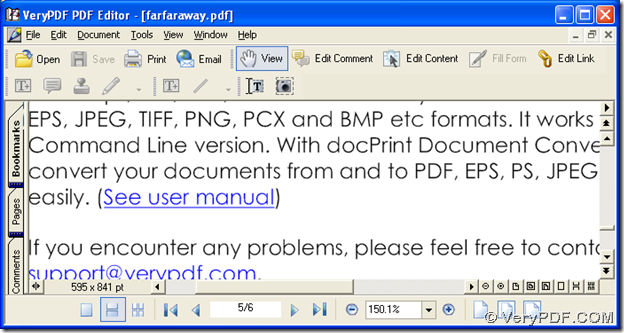 PDF file in PDF Editor