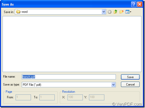 create pdf from word