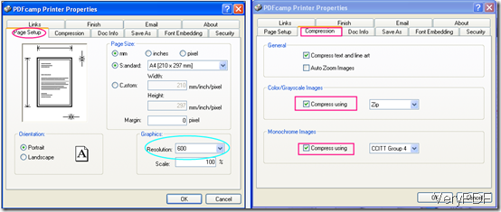 lower resolution and choose compression method