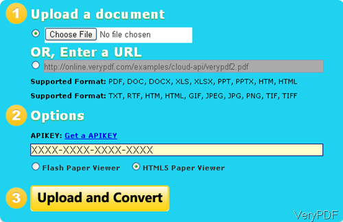 upload PDF and view it
