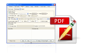 Advanced PDF Tools can edit various contents of PDF description and property