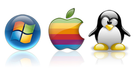 Support Windows, Mac OS X and Linux 
