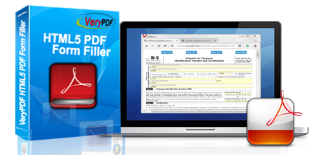 VeryPDF HTML5 PDF Form Filler