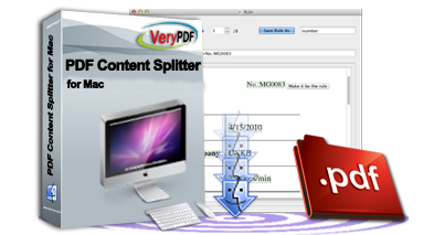 PDF Content Splitter for Mac