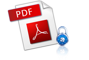 Encrypt and protect created PDF.