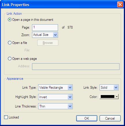 link properties