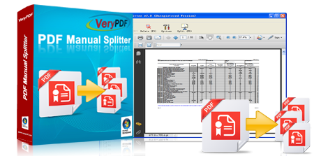 VeryPDF PDF Manual Splitter