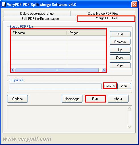 merge multiple pdf files