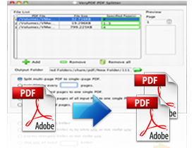 Able to extract and remove specified pages from PDF