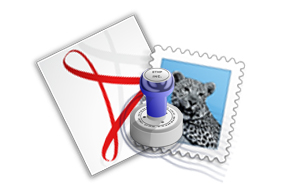 Stamp images on PDF