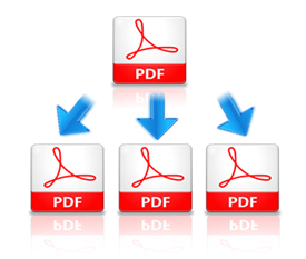 Split multipage PDF