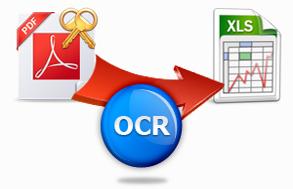 Convert encrypted PDF to Excel