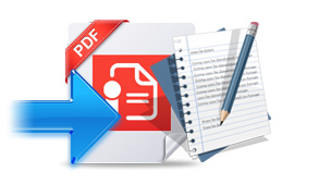 Create plain PDF or Text