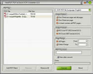  Interface of PDF to XLS OCR Converter