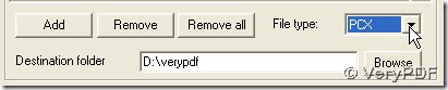 set targeting file type and objective folder