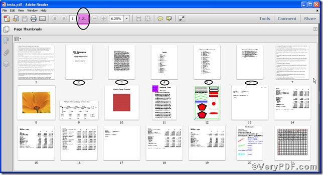 output pdf file 
