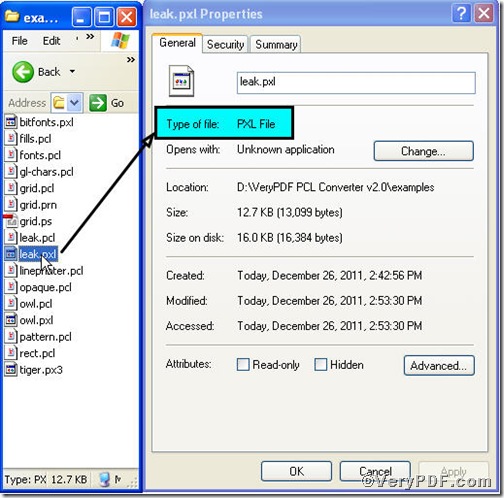pxl file contained in PCL Converter folder