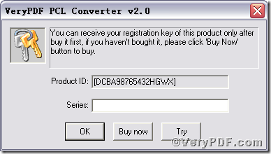 installing interface of PCL Converter