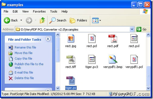 px3 file contained in PCL Converter 2.0 folder