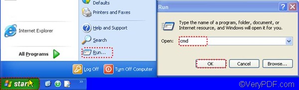Run the Windows Command Prompt