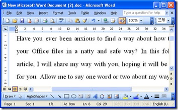 example of word file