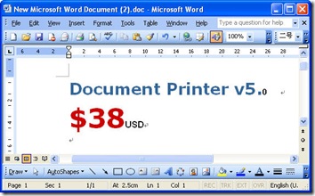 example word file
