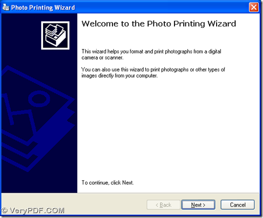 photo printing wizard