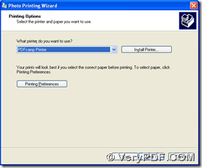select PDFcamp Printer