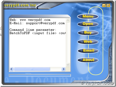 GUI interface of PDFcamp Printer Pro v2.3